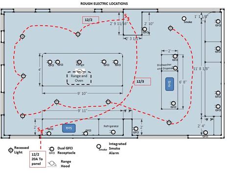 Trailer wiring diagrams showing you the typical wiring for most single axle trailer and tandem axle trailers. 56545d1346333935 Critique My Kitchen Wiring Schematic Slide1 | Electrical wiring diagram, House ...