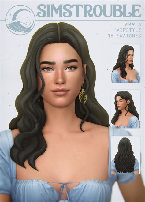 Marla Hair At Simstrouble Sims 4 Updates