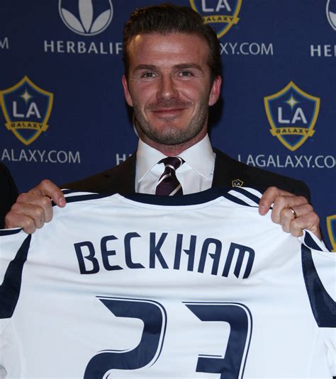 David Beckham Prolonge Au Los Angeles Galaxy