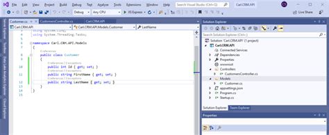 Create An Asp Net Core Api In Visual Studio And Publish To Azure Carl