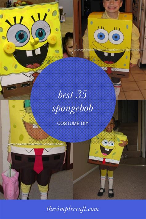 Spongebob Costume Diy Awesome How To Make Spongebob Squarepants