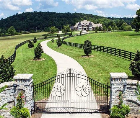 the leiper s fork estate featured on the front cover of luxury home magazine nashville