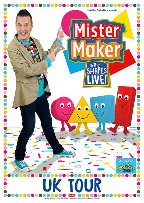 Mister Maker And The Shapes Live