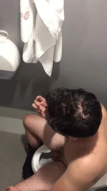 Sexy Naked Man Caught On Gym Toilet