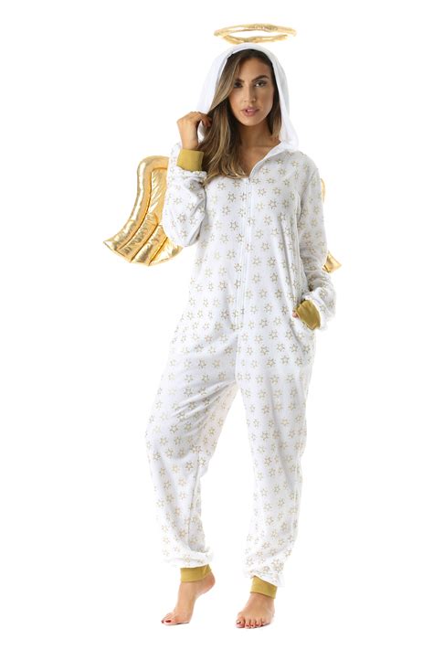 Pyjamas Nachtkleding Adult Womens Ladies One Piece Pajama Unionsuit