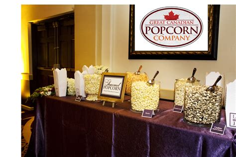 Great Diy Popcorn Bar Wedding Idea Popcorn Bar Wedding Popcorn Bar