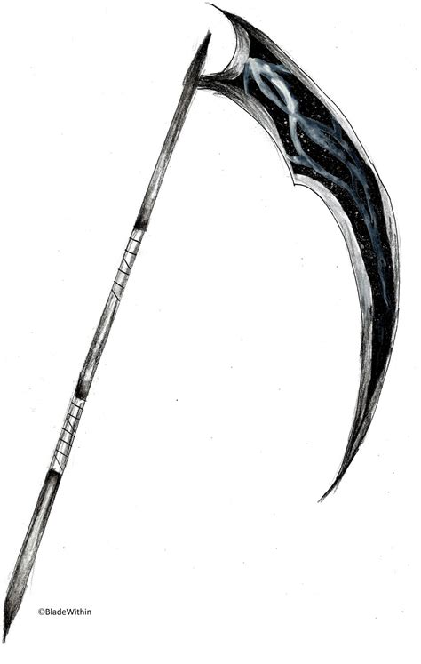 Weapon Monochrome Scythe By Bladewithin On Deviantart