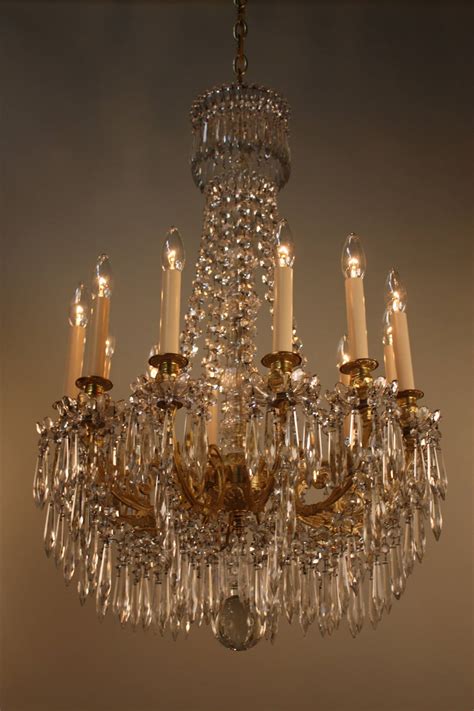 19th Century French Crystal Chandelier At 1stdibs 19th Century