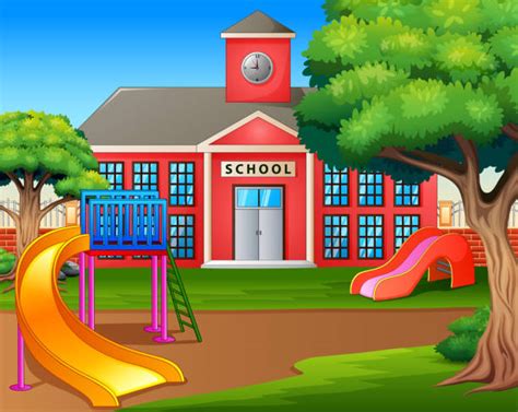 Schoolyard Illustrations Royalty Free Vector Graphics And Clip Art Istock
