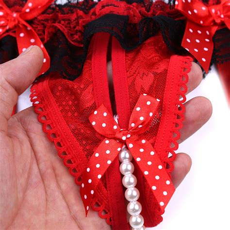 Women Lace Garter Panties Stocking Holder Belt Suspender G String Thong Lingerie Ebay