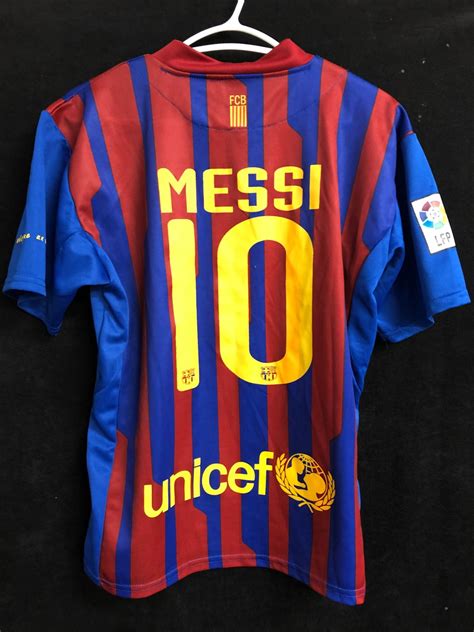 Lionel Messi Barcelona Soccer Jersey Small