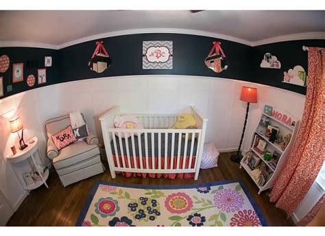 ⤵️ click here to shop our feed like2buy.curalate.com/potterybarnkids. Nora's Navy & Coral Nursery - Project Nursery