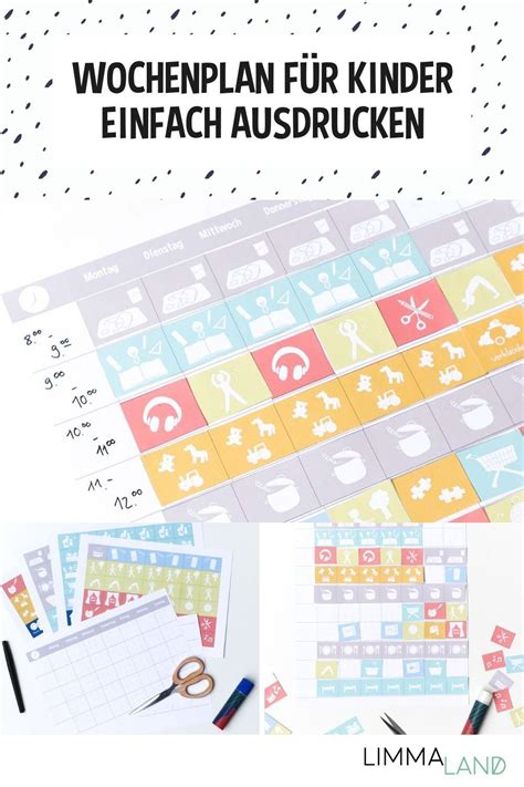 Kinder sehtest zum ausdrucken als pdf dokument zusatzlich haben sie die moglichkeit den kinder seh check als pdf fur ihre kinder auszudrucken. Wochenplan mit Symbolkarten für Kinder: Zum Download in ...