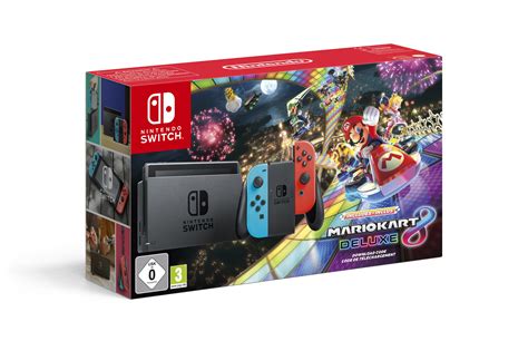 Pack Nintendo Switch Com Mario Kart 8 Deluxe Já Está Disponível Em
