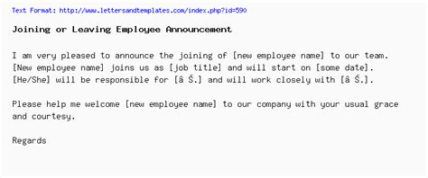 Maybe you would like to learn more about one of these? Employee No Longer With Company Letter Sample For Your ...