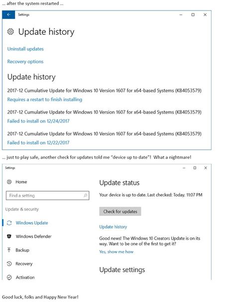 2017 12 Cumulative Update For Windows 10 Version 1607 For X64 Based