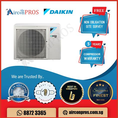 Daikin Aircon System 3 MKS50TVMG CTKS25TVMG X 3 Free Installation