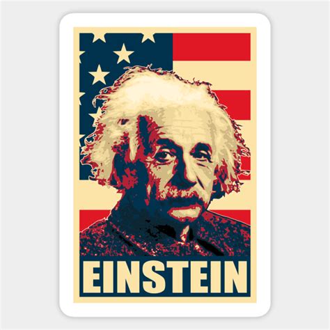 Albert Einstein Einstein Sticker Teepublic