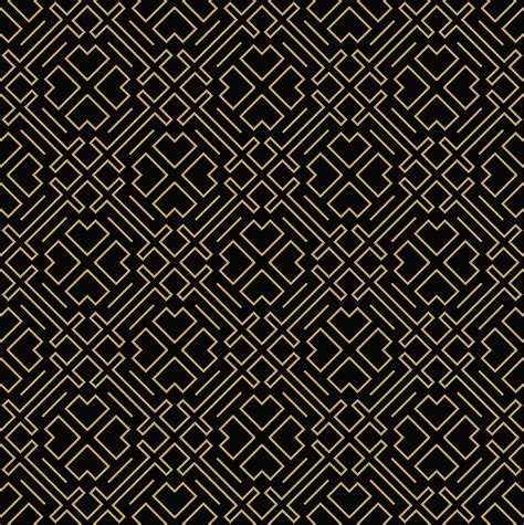 geometric line ornament seamless pattern, modern minimalist styl 592560 ...