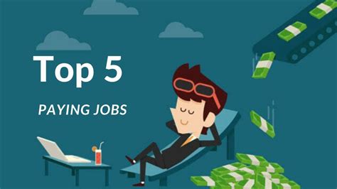 Top 5 Highest Paying Jobs Youtube