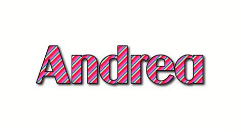 Andrea Лого Бесплатный инструмент для дизайна имени от Flaming Text