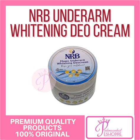 New Packaging Original 40g Nrb Magic Underarm Whitening Deo Cream