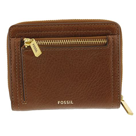 Fossil Rfid Wallet Mens Fossil Mini Wallet Rfid Mini Zip Card Case At