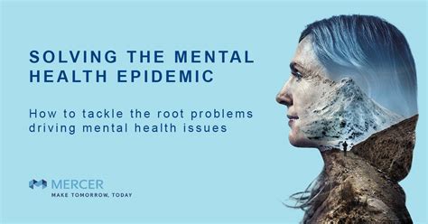 Solving The Mental Health Epidemic Mercer
