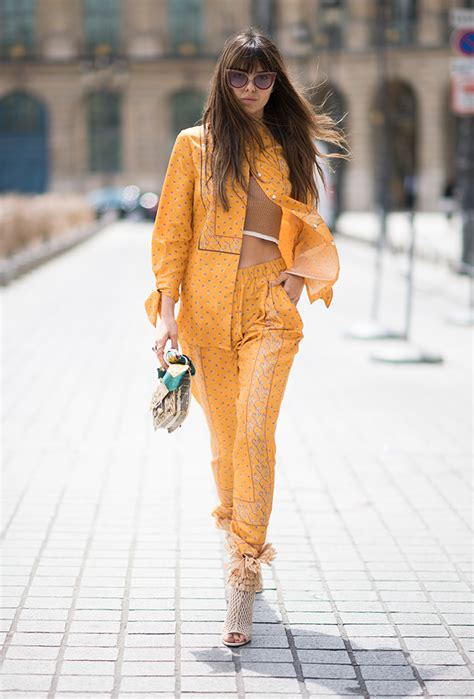 Yellow And Orange Street Style 33 Ways To Dress Like Actual Sunshine Stylecaster
