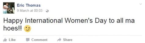 Gable Tostee Ridiculed Over International Womens Day Post Daily Mail