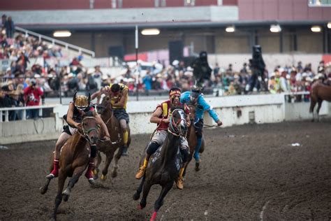 Indian Relay Team From Blackfeet Nation Wins Title At Calgary Stampede