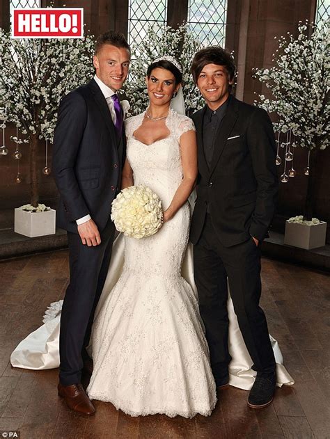 Rebekah vardy is best known for being the wife of jamie vardycredit: One Direction's Louis Tomlinson poses alongside Leicester ...