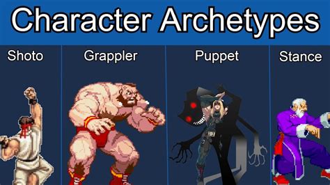Fighting Game Characters Archetypes Best Games Walkthrough
