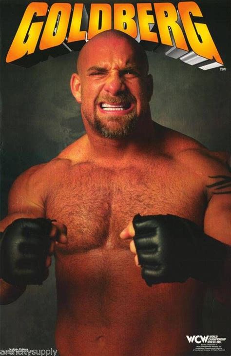 Wrestling Wcw Bill Goldberg Poster Bill Goldberg Wrestling Posters