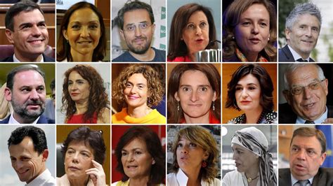 Estos son todos los ministros del nuevo Gobierno de Pedro Sánchez