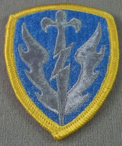 Us Army 504th Intelligence Brigade Full Color Merrowed Edge Used Patch