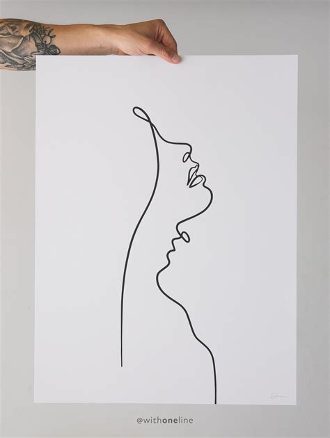 A collection of one line artworks. Lips in a single line drawing, couple kissing line art # ...