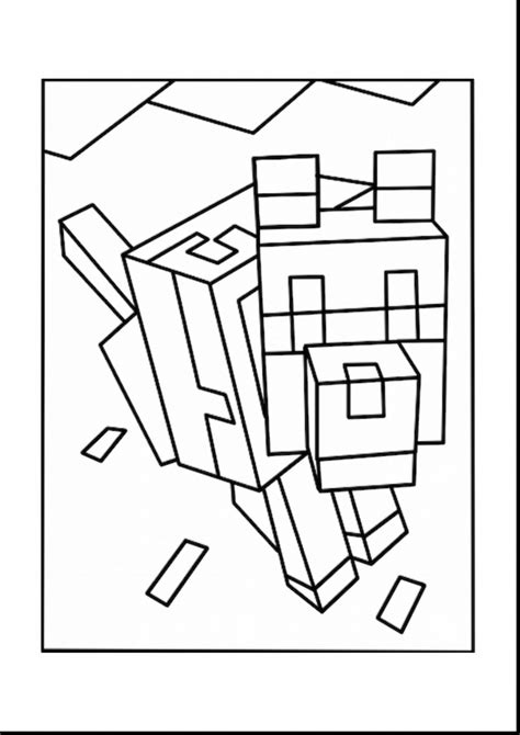 Minecraft Herobrine Pages Printable Coloring Pages