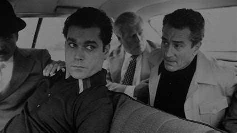 Ray Liotta And Robert Deniro In Goodfellas Martin Scorsese Movie