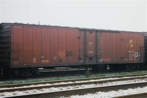 Boxcar Mandstl Seen On Icgic Railroad Rolling Stock 1987 Flickr
