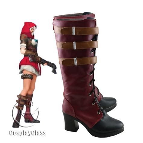 Overwatch Little Red Riding Hood Ashe Cosplay Boots Cosplayclass