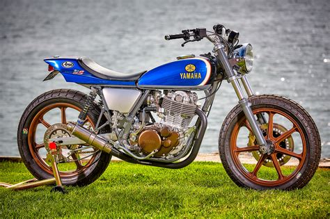 Check out the latest yamaha motorcycles: KICK ASS. Mule Motorcycles' Yamaha SR500 Tracker - Pipeburn
