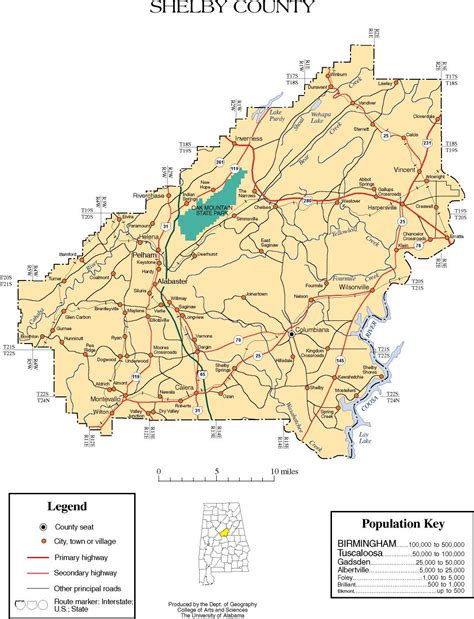 Maps Of Shelby County