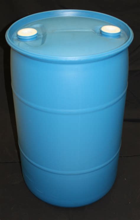 Item Pdc0055gb40002 55 Gallon Blue Plastic Tight Head Drum On Ab