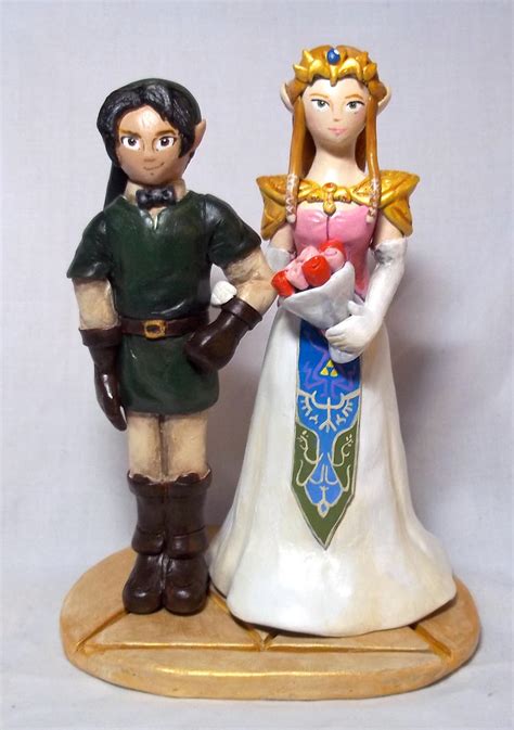Legend Of Zelda Wedding Cake Topper By Cadmiumcrab On Deviantart