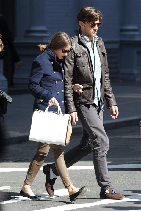 Hills Freak Olivia Palermo And Johannes Huebl Out And About In Nyc