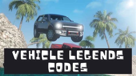 Vehicle Legends Codes September 2020