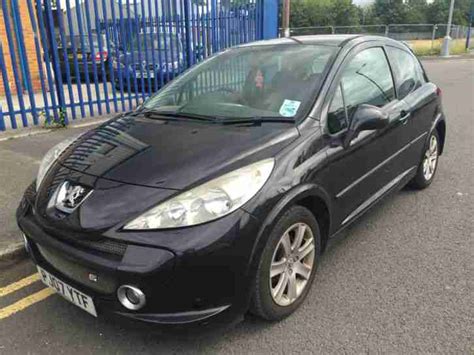 How long is this vehicle. Peugeot 2007 207 SPORT HDI 90 BLACK,ACCIDENT DAMAGED ...