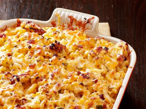 Add the meat, bread crumbs, cheese, 1/2 cup of the ketchup and 2 tablespoons of the balsamic vinegar, the vegetables and mix until just combined. Macaroni and Cheese Carbonara Recipe | Bobby Flay | Food ...