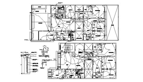 Autocad Drawing Of The Electrical Layout With Detail Dimension Artofit